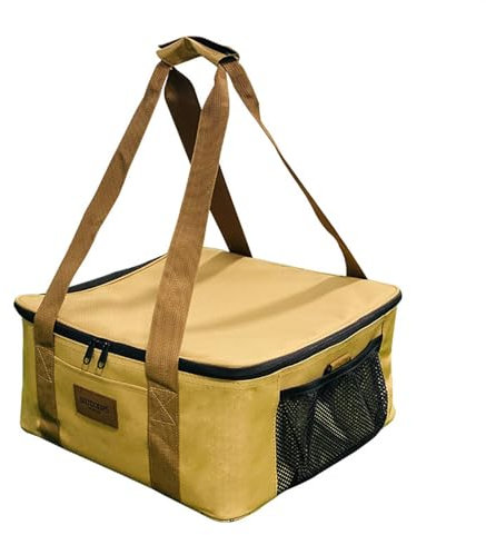 HLHLOP777 Picknickkorb ﻿ Outdoor Camping Picknick Kochgeschirr Tasche, Herd Aufbewahrungstasche, Grill Ofen Aufbewahrungstasche Handtasche Picknick-Rucksack-Set