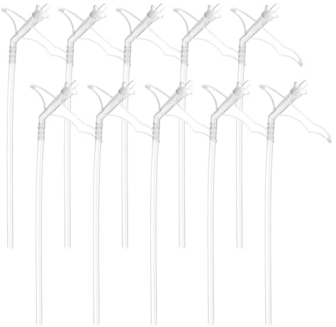 10 x Sprühschaumdüse, Ersatzröhren, Düse, attraktive expandierende Schaumstoffdüsen, Sprühschaum-Ersatzrohr für Heimwerker, wie abgebildet, Industriekleber