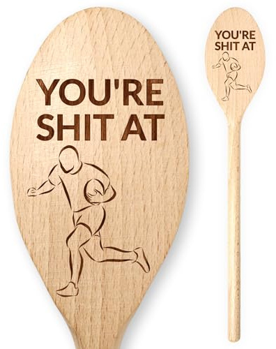 You’re S**t at Rugby Wooden Spoon Award 5 Five Nations England Wales All Blacks New Zealand South Africa Ireland France Australia Game Sports Team Challenge Competition Loser Worst Player Tournament