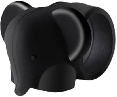 laxreheye Bumper maniglia della porta, tappo della maniglia della porta - STOPPA PORTA STOPPER PROTECTORE MOLTO | Cuscino di scudo assorbente in silicone, fortunato Copertura di elefante per gatto
