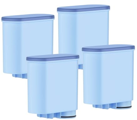 Molifal Vattenfilter för Philips AquaClean CA6903/10, CA6903/22 – 4 st. Kompatibel med Saeco Philips LatteGo. BPA-fri, kalkfri, förbättrar smak