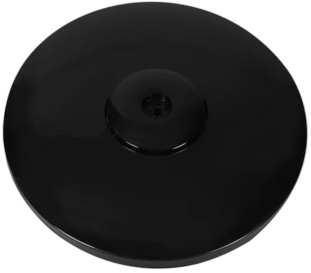 Base Ventilatore Elettrico da 15,3 Pollici, Chassis Nero | Plastica, Struttura Rotonda Robusta, Accessorio Pratico e Stabile, per Ventilatore Piantana da Pavimento