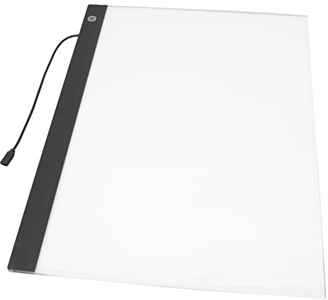 Plyisty Lavagna Luminosa, Kit Lavagna Luminosa Alimentata Tramite USB con Oscuramento Continuo A3, Protezione degli Occhi Ha Guidato da DISEGNO in Acrilico per Pittura,