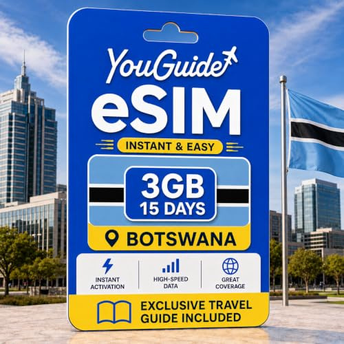Botswana eSIM 3GB 15Days