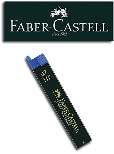 Faber-Castell SUPER-POLYMER Feinminen Etui (1 Dose, 0,7 HB)
