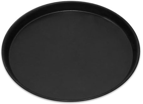 GRÄWE Pizza Backblech Ø 20 cm, rund, Pizzablech aus Blaublech, hitzebeständig bis 400 °C, unbeschichtet, Made in Germany