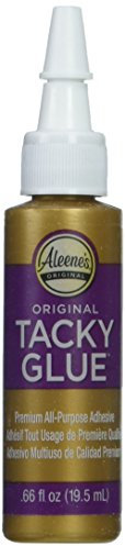 Aleene's Original tacky glue 19,5ml Flüssig Harz Klebstoff für Holzwerkstoff, Kunststoff, Glas, Keramik