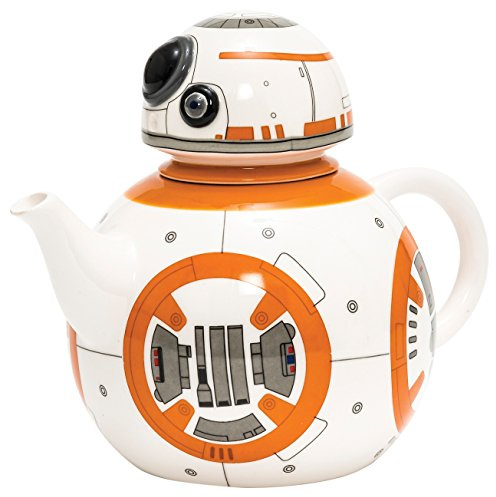 Joy Toy 21654 BB-8 Théière avec Couvercle Céramique Multicolore 26 x 15 x 15 cm