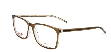 Hugo Boss Hg 1097 YL3/16 BROWN CRYST Eyewear Men's Acetate, Standard, 55