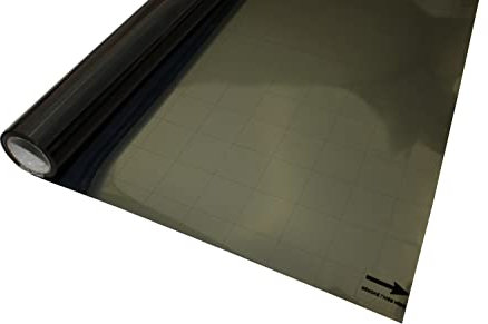 GARDINIA Película de protección para Ventanas, Aislamiento térmico, Ahorro de energía, lámina de Espejo, estática, con protección UV, se adhiere estáticamente sin Pegamento, 67,5 x 150 cm, 100% PVC,