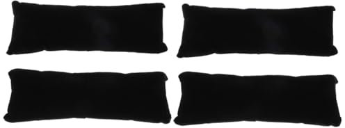 Garneck Schmuck Display Kissen 4 Stück Uhrenkissen Zarter Armbandhalter Uhrendisplay Armband Display Armbandkissen Schmuckkissen Armreif Schutzpolster Uhrenkissen Kettenkissen