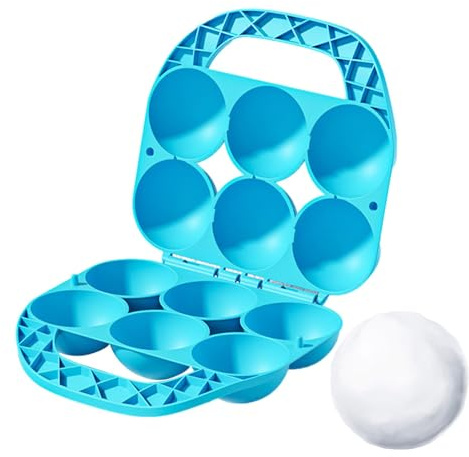 Shenrongtong Schneeball-Maker-Clip, Schneeball-Maker-Werkzeug - Ball Shaper Maker Schneeballform - Schneeball-Clip, Sandspielzeug, Outdoor-Spiele, Handschaufel, Schneeformer, Winterspielzeug