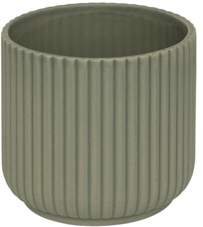 Atmosphera - Übertopf Nuria Keramik d13xh12cm - grün