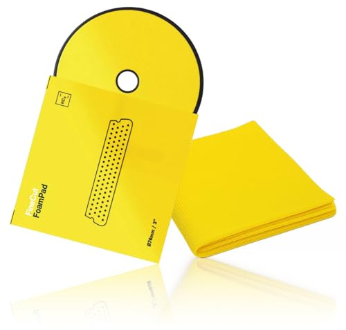 wortek Polierset Koch Chemie Fine Cut Foam Pad Polierpad Ø 76 x 25 mm inkl Fine Cut Poliertuch Polierscheiben Polierpads Polierhauben für Exzenterschleifer