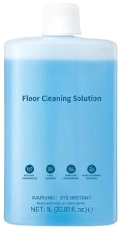 bdfndjnm Liquido Detergente (1 Litro) Liquido Detergente for Pavimenti Multisuperficie Compatibile con Roborock Il Robot Lavapavimenti HA20 Wet & Dry - Formula Solvente