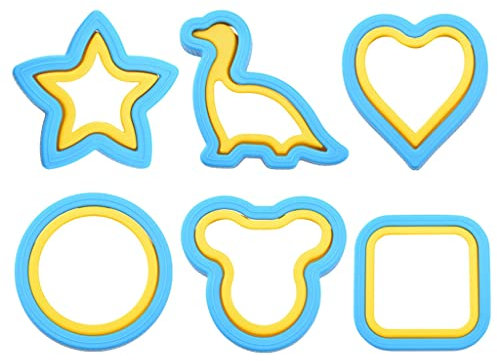Kalttoy Cortador de sándwiches para niños, sellador de sándwiches, moldes para pan, sándwiches, sándwiches