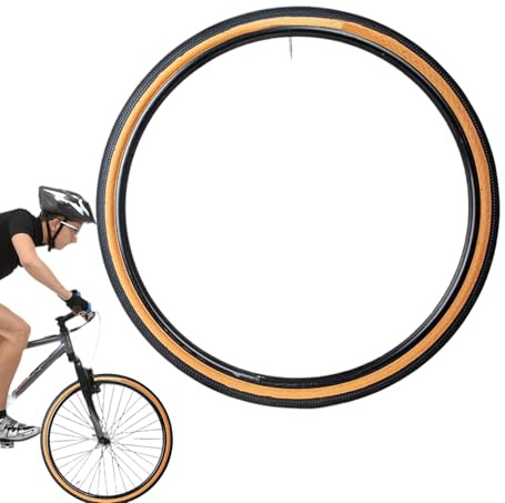 Gravel Black Rennradreifen – 700x40c Mit Farbigen Und Gelben Kanten | 60TPI GP H-5224 Reifen Für Gravel- Und Straßenradfahren | Kompatibel Mit Felgen Únd n Für Männer Ùnd Frauen