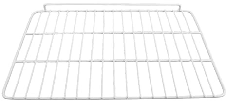TOBBOMEY Séparateur de Tiroir pour Congélateur en Acier Inoxydable Protection Latérale 43,5 X 30 Cm, Organiseur Polyvalent pour Mini Frigo et Congélateur en Chambre