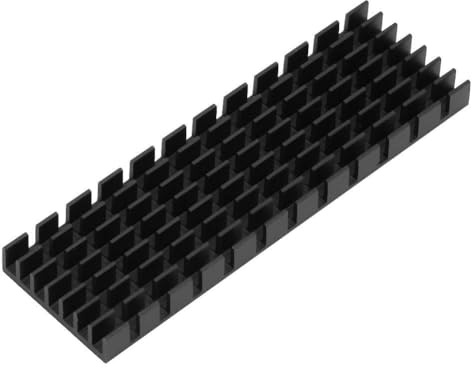 Mtlavishness 10st M2-3(P22*6 * 70-B) Kylfläns av aluminium Passar för M.2 2280 SSD Premium aluminiummaterial kylfläns med högpresterande korrosionsskydd och rostsäker Exakt passform