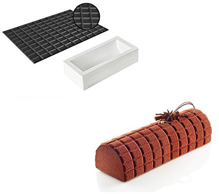 Silikomart KIT Bñche Tablette - STAMPO in Silicone 250X90 H 70 MM