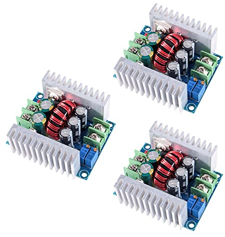 ACEIRMC 3pcs 20A 300W CC CV Step Down Module Adjustable DC 6-40V to 1.2-36V Voltage Regulator Buck Converter Constant Current Power Supply Module