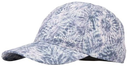 MISSION Cooling UPF Performance Hat - Unisex One Size Cap for Workouts, Golf & Running - Sweat & Water Activated Technology - (Twist & Shout)