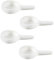 FUNOMOCYA 4piezas Porta Velas De Cerámica Soporte para Tealight y Aromaterapia para Decoración del Hogar y Oficina