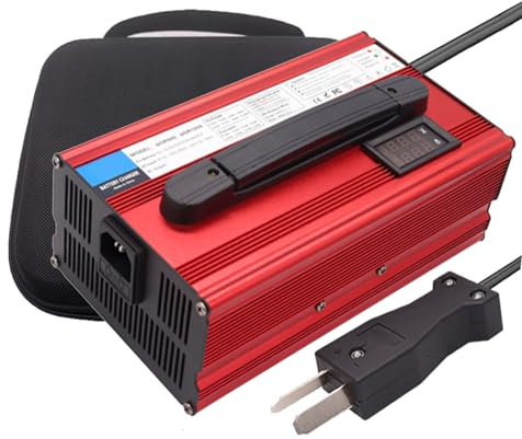 HYDTGZ 36 Volt Clubauto Ladegerät, 18 Ampere Golfwagen Batterieladegeräte für 36 Volt Clubwagen, EZGO Golfwagen, Aufladen mit LED Statusleuchte