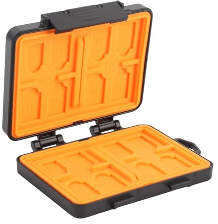 24 Slots Memory Card Case, Halproof Micro Memor Memory Memory Memory Carte, Carte Mémoire Compacte, Carte Mémoire Micro, Stockage D'organisateurs de Carte Nano SIM