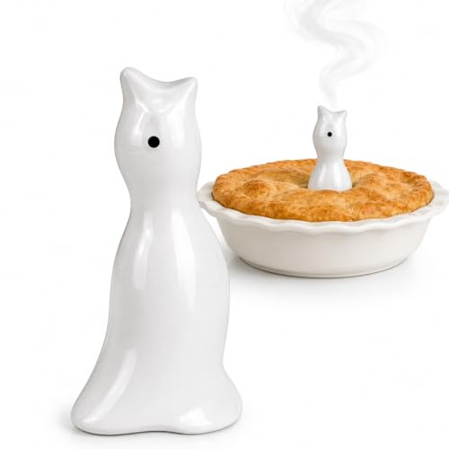 Mrs. Anderson's Baking Pie Bird, porcelaine blanche fine, 9,5 cm