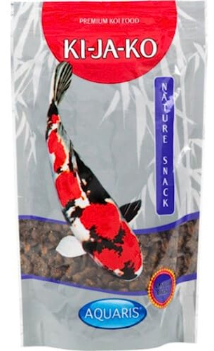 KI-JA-KO Comida para Koi, Nature Snack 700 g, 100% Capullos de Seda Secos, Alimento Complementario para Peces de Estanque y Carpa Koi, a Partir de 16°C de Temperatura