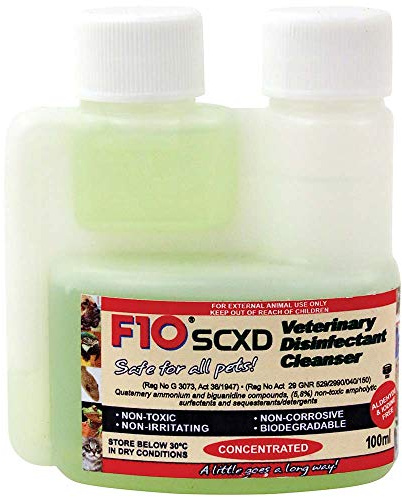F10 SC XD Veterinary Disinfectant - Cleanser - 100ml
