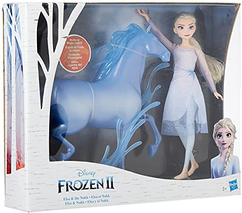 Hasbro E5516EU4 Die Eiskönigin ELSA Puppe und Nokk Figur, inspiriert durch den Film Die Eiskönigin 2