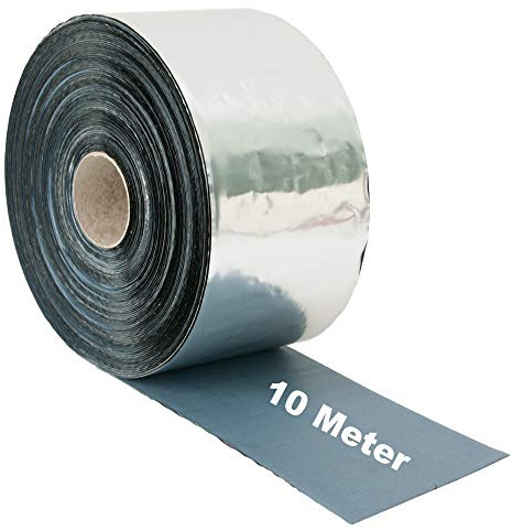 10m Alu Butyldichtband, Montageband, Dichtungsband, Butyl Klebeband, Breite: 150mm