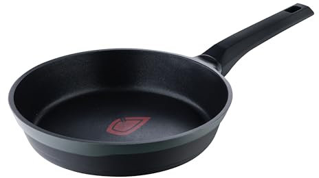 MasterPRO Gastro Reeco | Antihaft-Bratpfanne 20 cm Durchmesser und 5 cm Höhe | Heatdot | Recycelter Aluminiumguss | Soft-Touch-Griff | Für alle Kochumgebungen | Für alle Herdarten