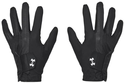 Under Armour Storm All Weather Paar Golfhandschuhe - Schwarz/Schwarz/Weiß - LG