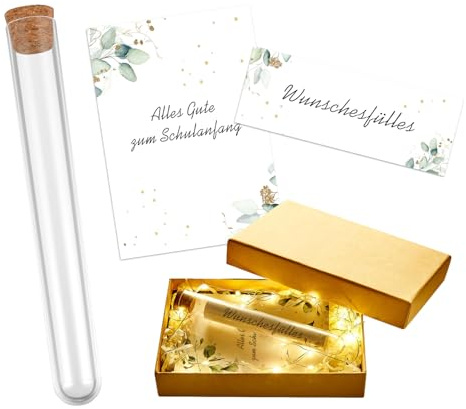 Einschulungkarte Geldgeschenk, Einschulung Geldkarte, Einschulung Geldgeschenk, Einschulungkarte Reagenzglas Raffia Gras Geschenkbox, Kreative Pusteblume Karte Einschulun Geldgeschenk