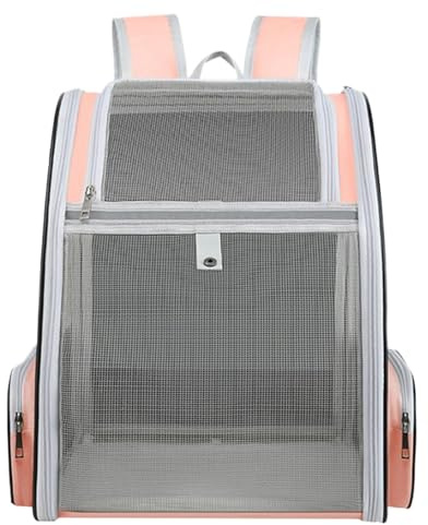 Cat -Rucksackträger, Katzenträger -Rucksack | Hunde -Rucksackträger | Mit abnehmbarem Plüschkissen und Nicht rutscher Bodenplatte für Welpenkätzchen