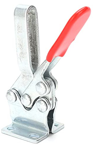 Serre-joint à bascule, capacité de charge de 500 lb, pinces horizontales à dégagement rapide 225D ou gabarits et accessoires de travail du bois, soudage avec embout de pression en caoutchouc antidé