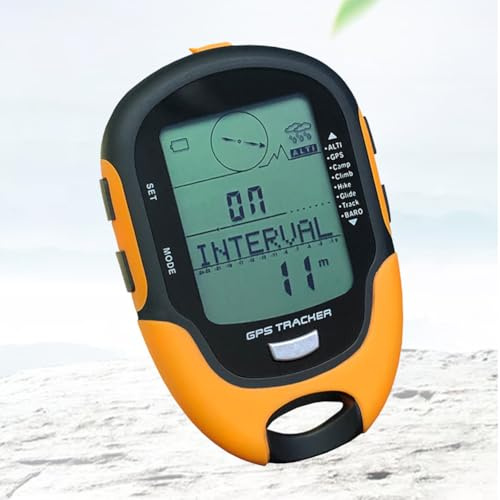 Ricevitore GPS Portatile, Altimetro GPS Beidou, Con Funzione Torcia, Misuratore Di Temperatura E Umidità, Bussola Da Montagna Per Attività Outdoor, Ideale Per Escursionismo E Campeggio