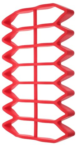 UPKOCH Insert en Silicone Rouge Étanche pour Boîte aux Lettres, Coussin Isolant Inférieur Anti-humidité, Protection Solide Pluie et Arroseurs Automatiques, Accessoire de Remplacement