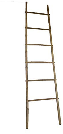 MGP BLR-72 Bamboo Ladder Rack, Blonde, 72-Inch