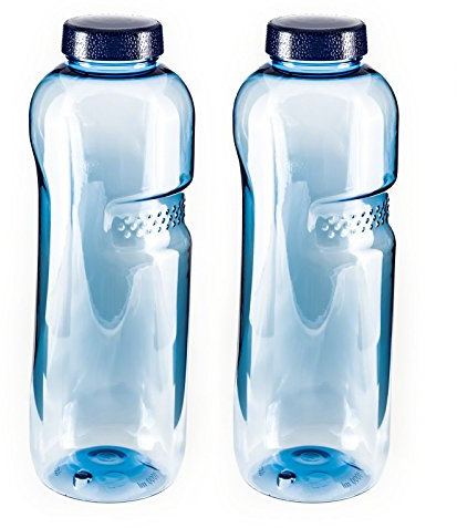 2 x 0,75 Liter Trinkflasche aus Tritan/Wasserflasche/BPA-frei/LGL