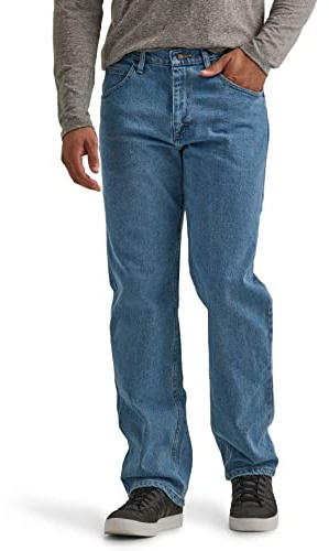 Wrangler Authentics Jean Classique Coupe Droite, 5 Poches, pour Homme, 46W x 32L