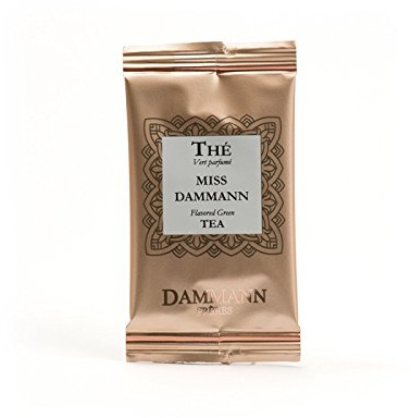 Dammann Miss Dammann - Thé vert et gingembre aux arômes fruités, 24 sachets cristal - Dammann Frères
