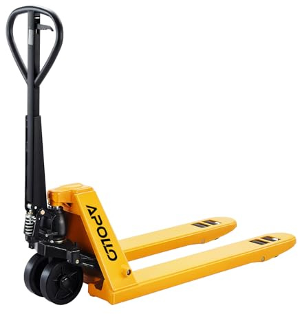 APOLLO Manual Pallet Jack Extra Heavy Duty Hand Pallet Truck 11000lbs Capacity 48 Lx27 W Fork Size for Material Handling