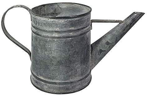 Mini Gießkanne aus Zink Deko Giesskanne Vintage Landhaus-Stil 11cm