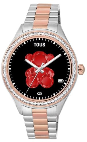 TOUS Watches t-Connect Shine Reloj para Unisex Analógico de Cuarzo con Brazalete de Acero Inoxidable 200351045