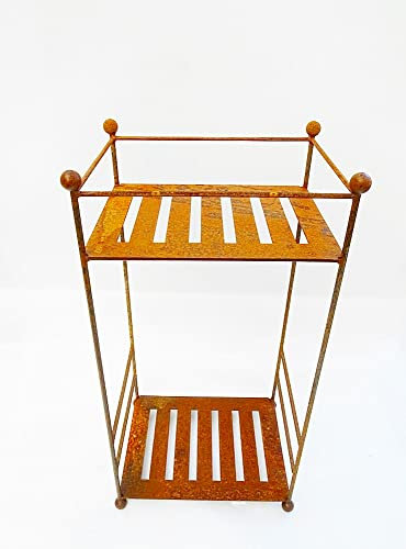 WEIDENPROFI Kaminholzregal Beistelltisch Rost 85 cm hoch