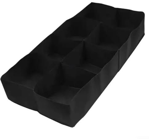 Lioaeust Pflanzen-Wachstumsbeutel, 120 cm, 180 cm, 8 Fächer, Stoff, Hochbeet, Pflanzbeutel für Gemüse, Kartoffeln, Blumen, Pflanzwerkzeug (180 x 90 x 30 cm)